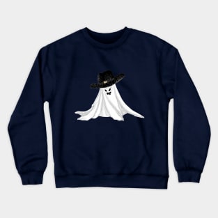 Spooky Cowboy Ghost Crewneck Sweatshirt